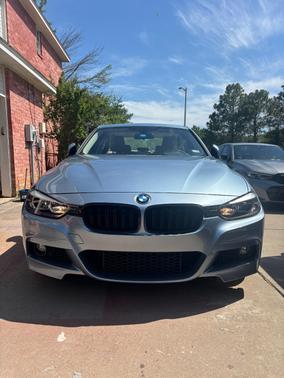 Blue 2014 BMW 328 i