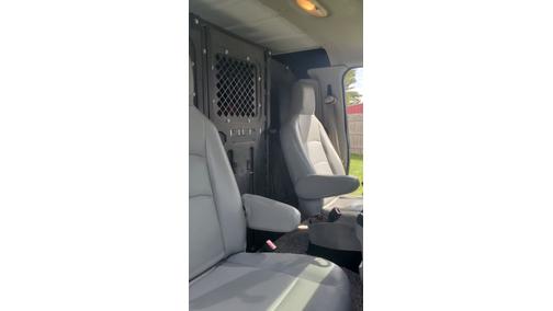 White 2011 Ford E150 Work Van