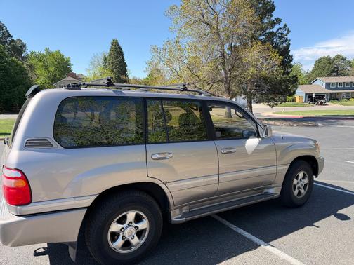 Silver 2002 Toyota Land Cruiser Base