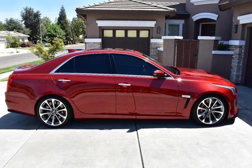 Red 2016 Cadillac CTS-V Base