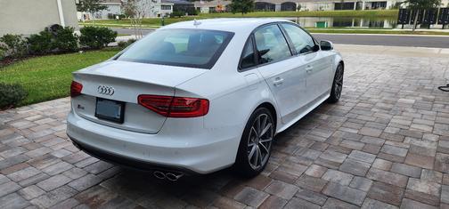 White 2016 Audi S4 3.0T Premium Plus