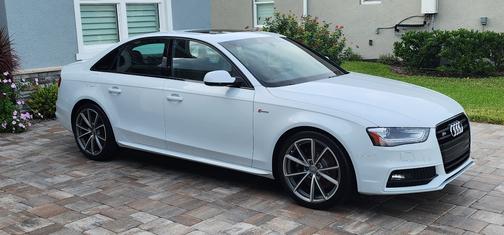 White 2016 Audi S4 3.0T Premium Plus