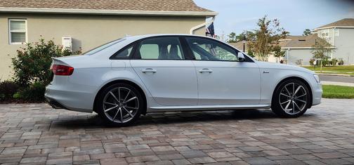White 2016 Audi S4 3.0T Premium Plus