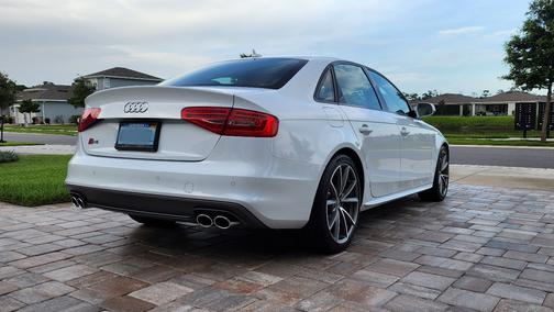 White 2016 Audi S4 3.0T Premium Plus