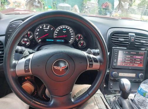 Red 2009 Chevrolet Corvette Base