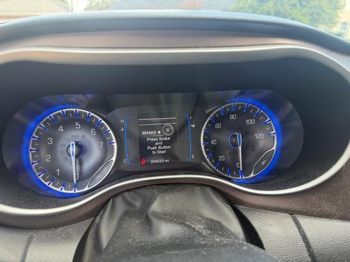 Red 2017 Chrysler Pacifica Touring