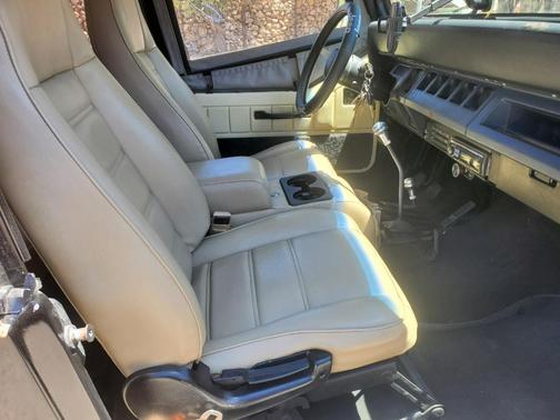 Black 1992 Jeep Wrangler 4WD