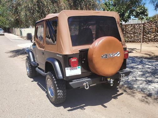 Black 1992 Jeep Wrangler 4WD
