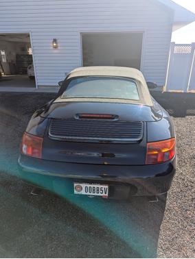 Blue 1999 Porsche 911 911 Carrera 4 Cabriolet