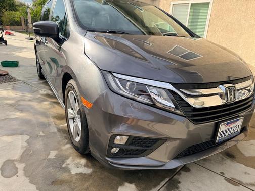Gray 2019 Honda Odyssey EX-L