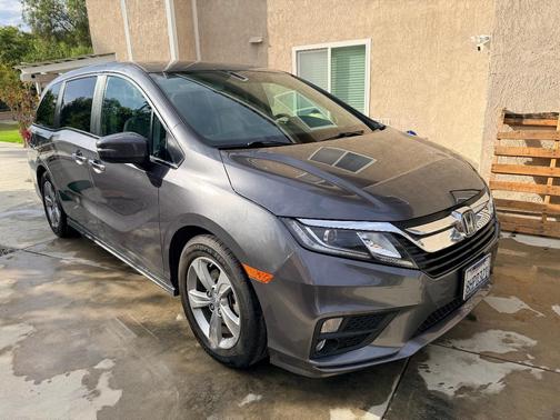 Gray 2019 Honda Odyssey EX-L