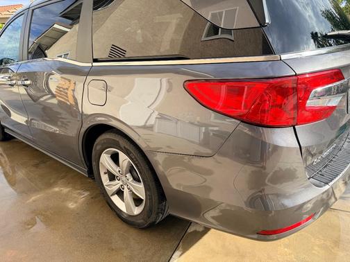 Gray 2019 Honda Odyssey EX-L