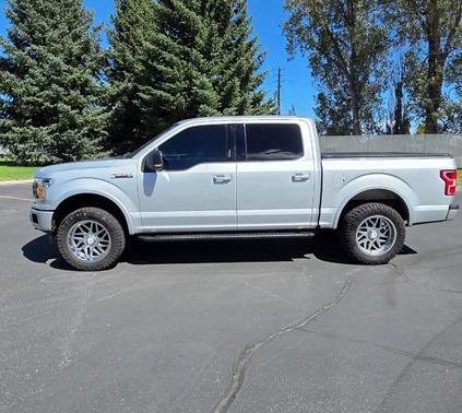 Silver 2018 Ford F-150 XLT