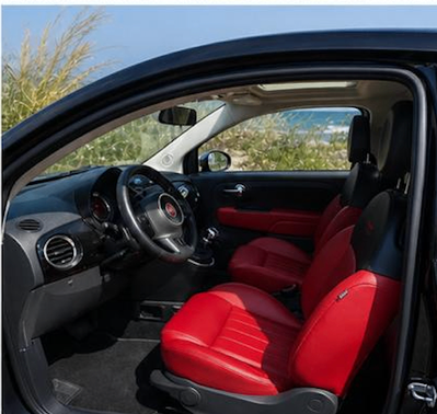 Black 2013 FIAT 500 Lounge