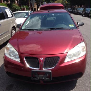 Red 2009 Pontiac G6 Base