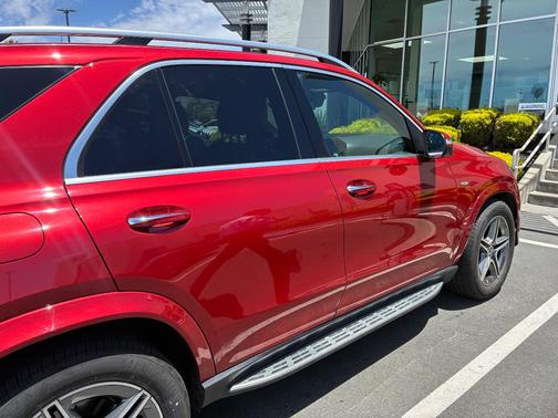 Red 2025 Mercedes-Benz GLE 450e 4MATIC
