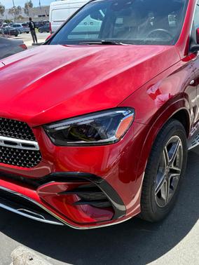 Red 2025 Mercedes-Benz GLE 450e 4MATIC