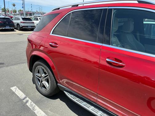 Red 2025 Mercedes-Benz GLE 450e 4MATIC