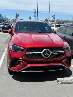 Red 2025 Mercedes-Benz GLE 450e 4MATIC