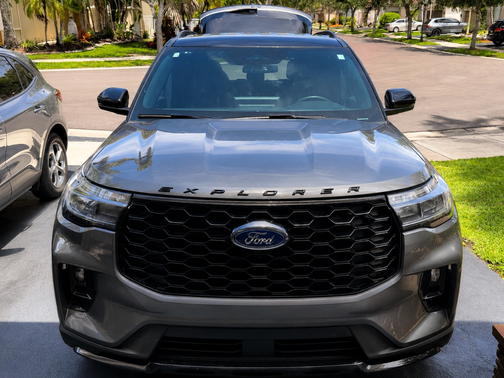Gray 2025 Ford Explorer ST-Line RWD