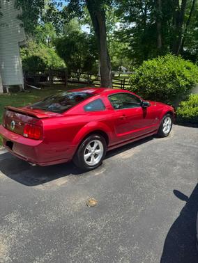 Red 2007 Ford Mustang GT