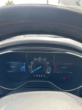 White 2018 Ford Fusion Titanium