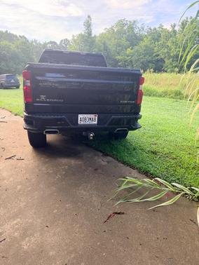 Black 2024 Chevrolet Silverado 1500 Custom Trail Boss