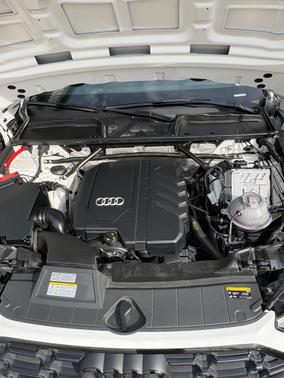 White 2023 Audi Q5 45 S line Premium Plus