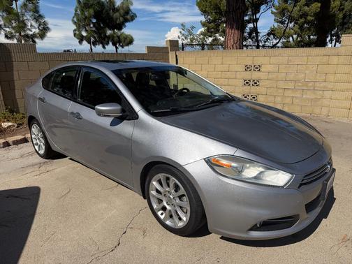 Silver 2015 Dodge Dart Limited