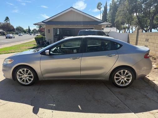 Silver 2015 Dodge Dart Limited