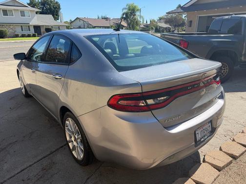 Silver 2015 Dodge Dart Limited
