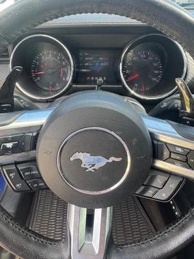 Blue 2016 Ford Mustang V6