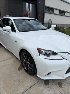White 2016 Lexus IS 350 Base