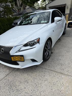 White 2016 Lexus IS 350 Base