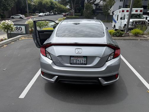 Silver 2016 Honda Civic LX-P