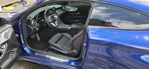 Blue 2019 Mercedes-Benz AMG C 63 Base