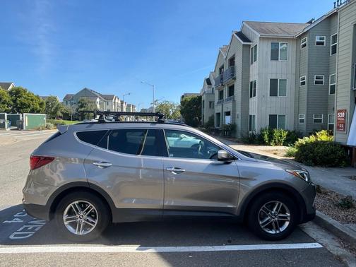 Gray 2017 Hyundai Santa Fe Sport 2.4L