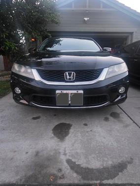 Black 2014 Honda Accord EX-L V-6