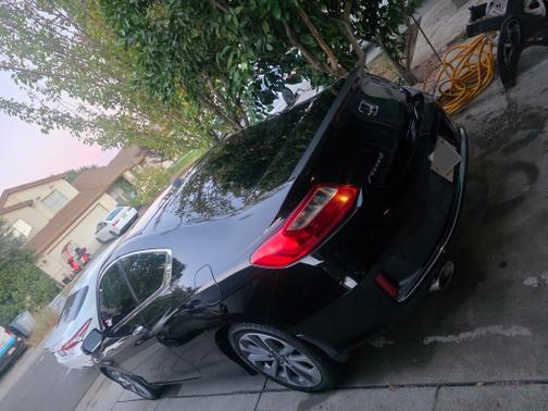 Black 2014 Honda Accord EX-L V-6