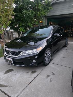 Black 2014 Honda Accord EX-L V-6