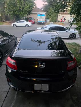 Black 2014 Honda Accord EX-L V-6