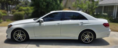 White 2015 Mercedes-Benz E-Class E 350