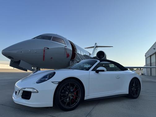 White 2014 Porsche 911 911 Carrera 4S Cabriolet