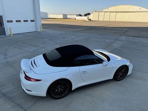 White 2014 Porsche 911 911 Carrera 4S Cabriolet