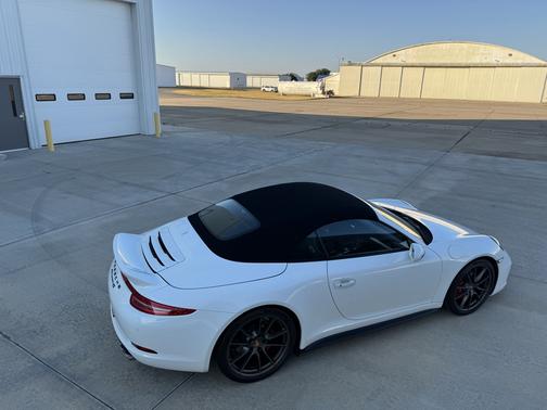 White 2014 Porsche 911 911 Carrera 4S Cabriolet