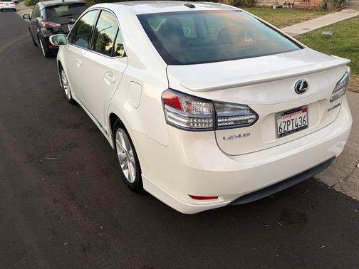 White 2010 Lexus HS 250h Base