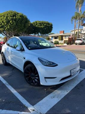 White 2020 Tesla Model Y Performance