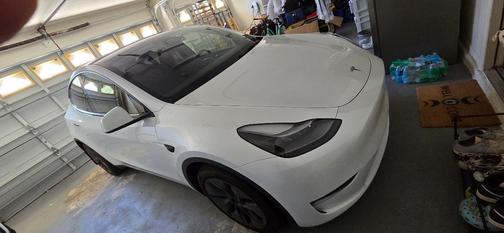 White 2024 Tesla Model Y Long Range