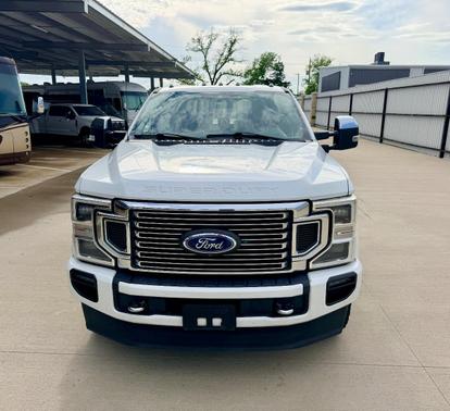 White 2020 Ford F-350 Platinum