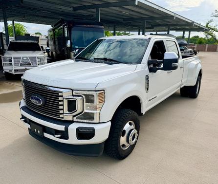 White 2020 Ford F-350 Platinum